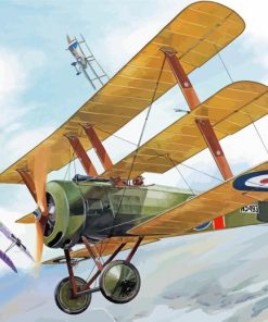 Sopwith Triplanes Art Diamond Paintings