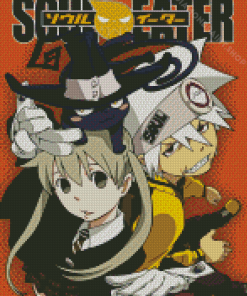 Soul Eater Anime Poster Diamond Paintings