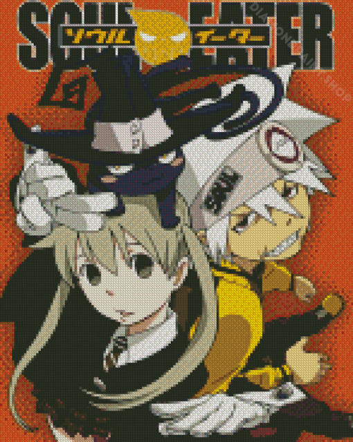 Soul Eater Anime Poster Diamond Paintings