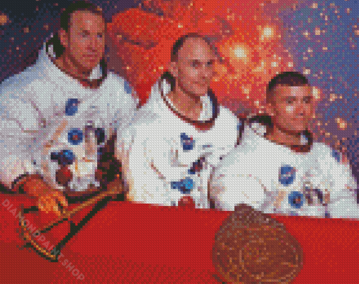 Space Apollo 13 Diamond Paintings