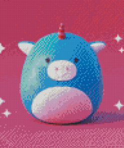 Squishmallows Unicorn Character Diamond Paintings