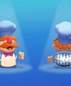 Swedish Chef Cartoon Diamond Paintings