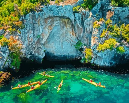 Taupo Mine Bay Diamond Paintings