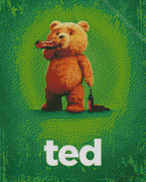 Ted Movie Poster Diamond Paintings