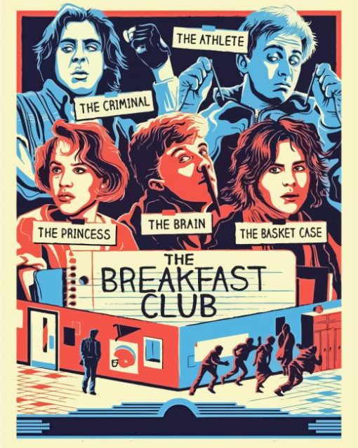 The Breakfast Club Movie Poster Art Diamond Paintings