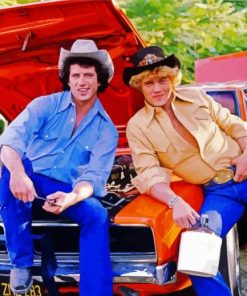 The Duckes Of Hazzard Diamond Paintings