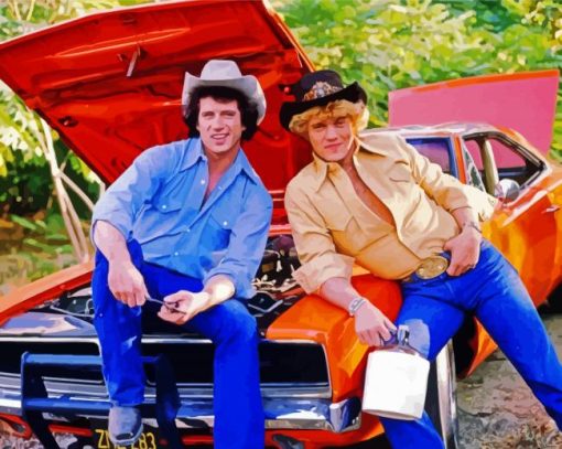 The Duckes Of Hazzard Diamond Paintings