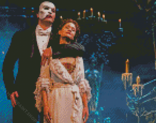 The Phantom Of The Opera Characters Diamond Paintings