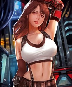 Tifa Lockhart Anime Diamond Paintings