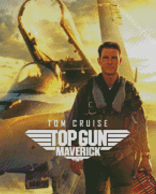 Top Gun Maverick Poster Diamond Paintings