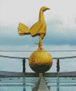 Tottenham Cockerel Statue Diamond Paintings