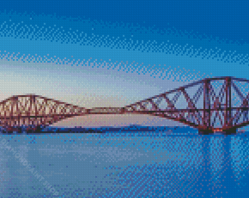 United Kingdom Forth Bridge Diamond Paintings