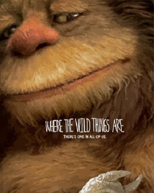 Where The Wild Things Are Poster Diamond Paintings