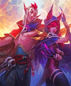 Xayah Animations Diamond Paintings