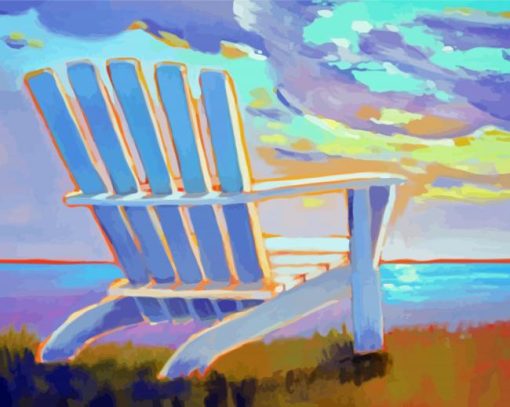 Aesthetic Adirondack Chair Diamond Paintings