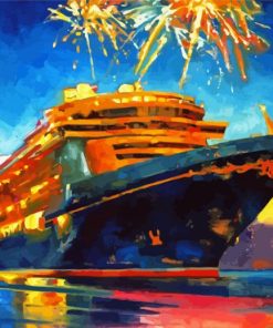 Aesthetic Cruise Liner Diamond Paintings