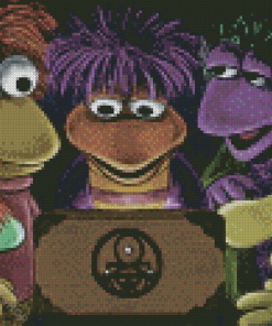 Aesthetic Fraggles Illustration Diamond Paintings