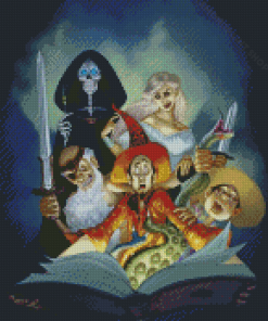 Aesthetic Terr Pratchett Art Diamond Paintings