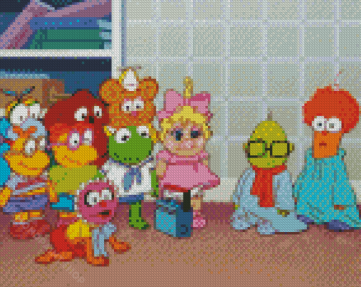 Aesthetic Muppet Babies Diamond Paintings