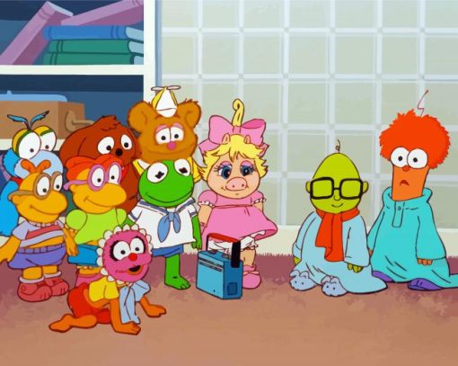 Aesthetic Muppet Babies Diamond Paintings