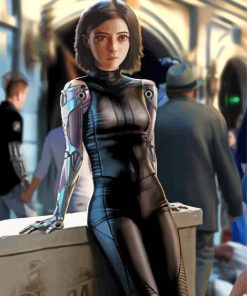 Alita Battle Angel Character Art Diamond Paintings