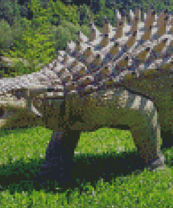 Ankylosaurus Reptile Diamond Paintings