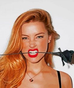 Beautiful Amber Heard Diamond Paintings