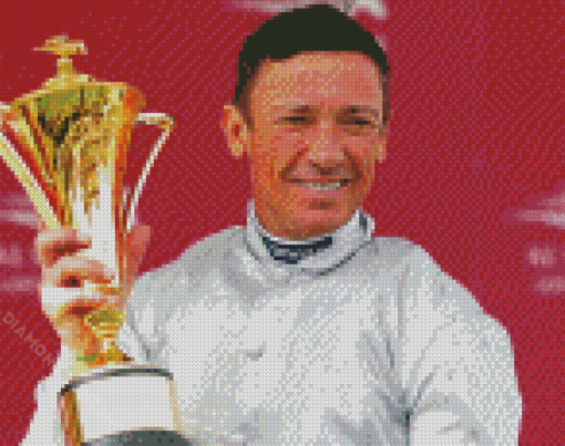 Cool Frankie Dettori The Italian Jockey Diamond Paintings