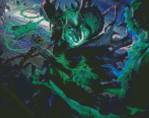 Creepy Thresh Diamond Paintings