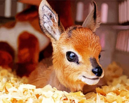 Cute Steenbok Diamond Paintings