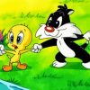 Cute Sylvester And Tweety Diamond Paintings