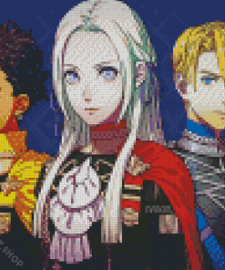 Fire Emblem Three Houses Game Characters Diamond Paintings