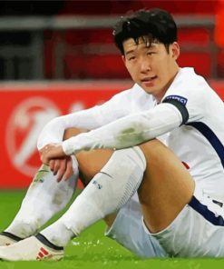 Footballer Son Heung Min Diamond Paintings