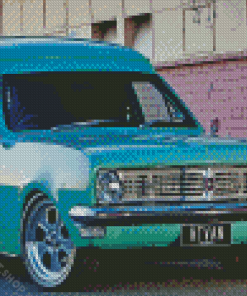 Green Panel Van Diamond Paintings