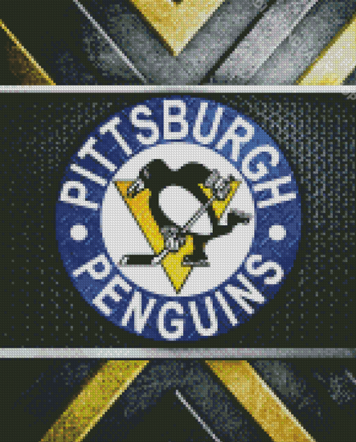 Pittsburgh Penguins Illustration Diamond Paintings