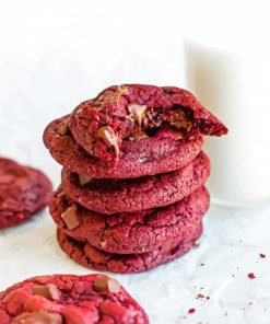 Red Velvet Cookie Diamond Paintings