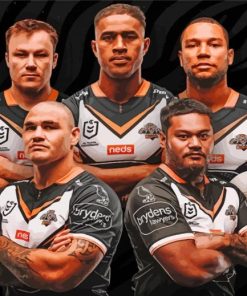 Thank You Wests NFL Tigers Players Diamond Painting