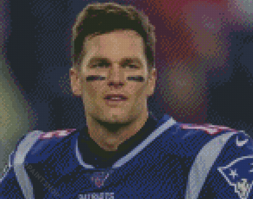 Tom Brady Handsome Football Player Diamond Paintings