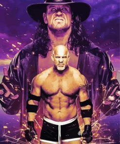 Undertaker And Goldberg Diamond Paintings