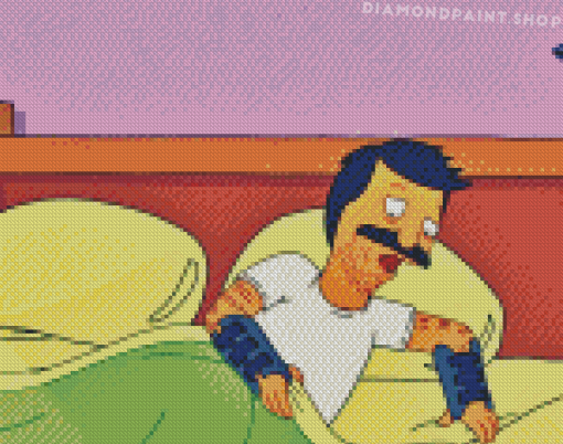 Bob Belcher Bobs Burgers Diamond Paintings