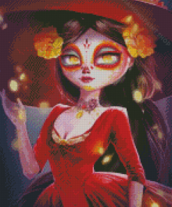 Book Of Life La Muerte Diamond Paintings