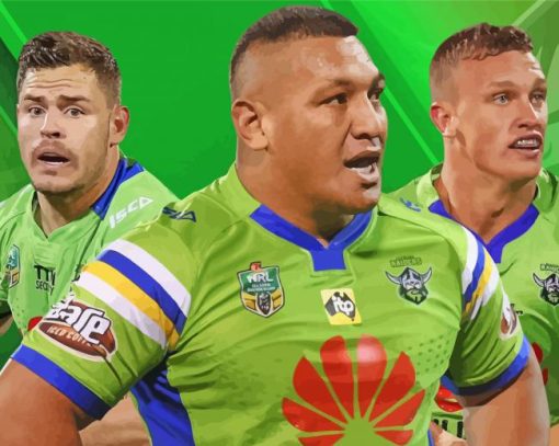 Canberra Raiders Players Diamond Paintings