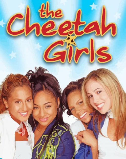 Cheetah Girls Movie Poster Diamond Paintings