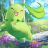 Chikorita Pokemon Art Diamond Paintings