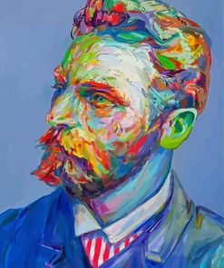 Colorful Man Art Diamond Paintings