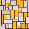 Composition With Grid Mondrian Diamond Paintings