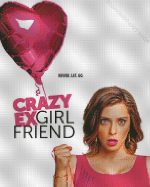 Crazy Ex Girlfriend Poster Diamond Paintings