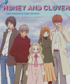 Honey And Clover Anime Poster Diamond Paintings