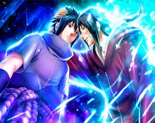 Itachi And Sasuke Art Diamond Paintings