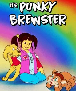 Its Punky Brewster Cartoon Diamond Paintings